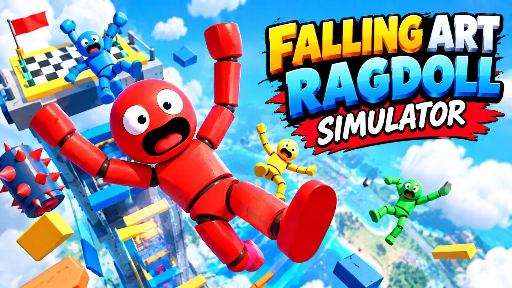 Falling Art Ragdoll Simulator