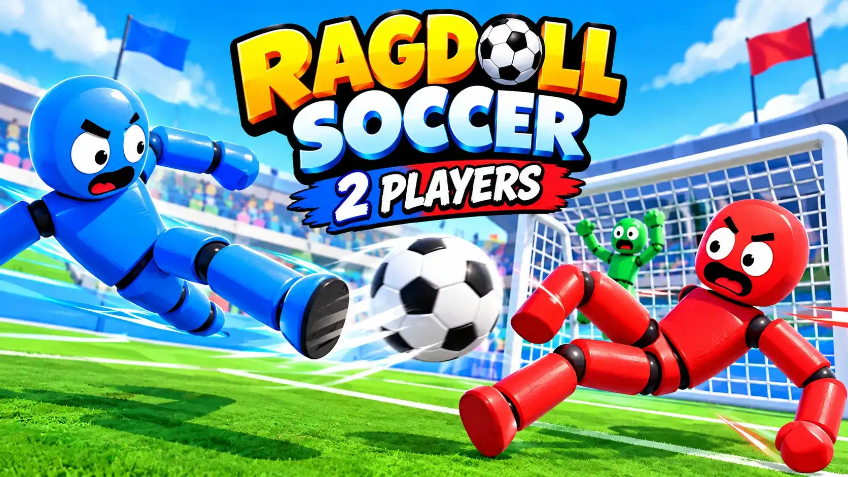 Ragdoll Soccer 2 Players